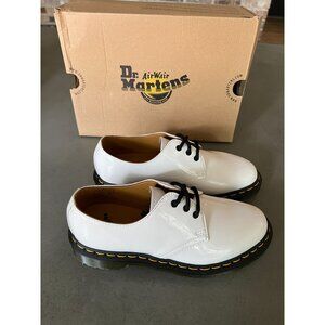 Dr. Martens Women's 1461 Patent Leather Oxford Shoes White Patent Size 6